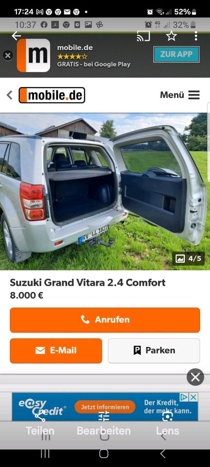 Suzuki Grand Vitara 2.3 Ltr. in Kißlegg