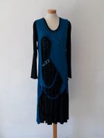 Kleid langarm blau schwarz vintage gothic cutouts neu alltag Mode Frankfurt am Main - Sachsenhausen Vorschau