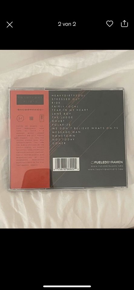 Twenty One Pilots Blurryface CD Album in Dresden