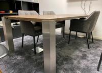 Esstisch 215cm x 105cm alteiche massivholz edelstahlbeine Tisch Nordrhein-Westfalen - Mülheim (Ruhr) Vorschau