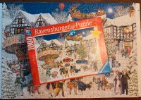 RAVENSBURGER Puzzle Weihnachten "Verschneites Dorf" 1000 Teile Baden-Württemberg - Grünkraut Vorschau