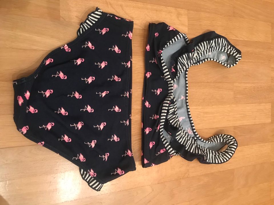 Esprit Bikini Flamingo dunkelblau 140/146 in Michelstadt