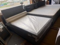 Bett Boxspringbett 140x200 cm grau H4 Lüneburger Heide - Neuenkirchen Vorschau