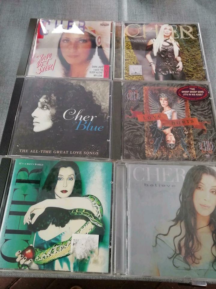 Cher CD Sammlung - 15 CDs in Essen