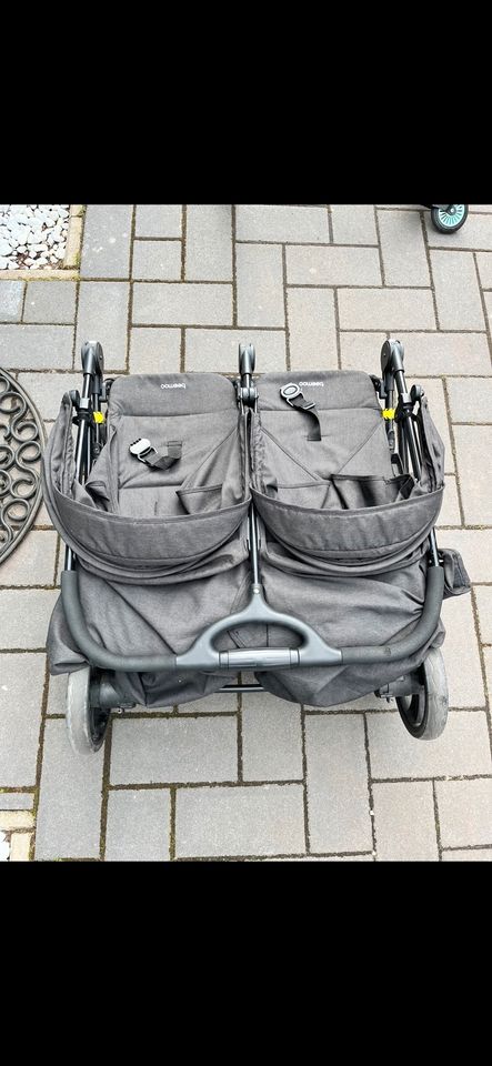 Beemoo Twin Shopper Zwillings- und Geschwisterwagen Kinderwagen in Elmshorn