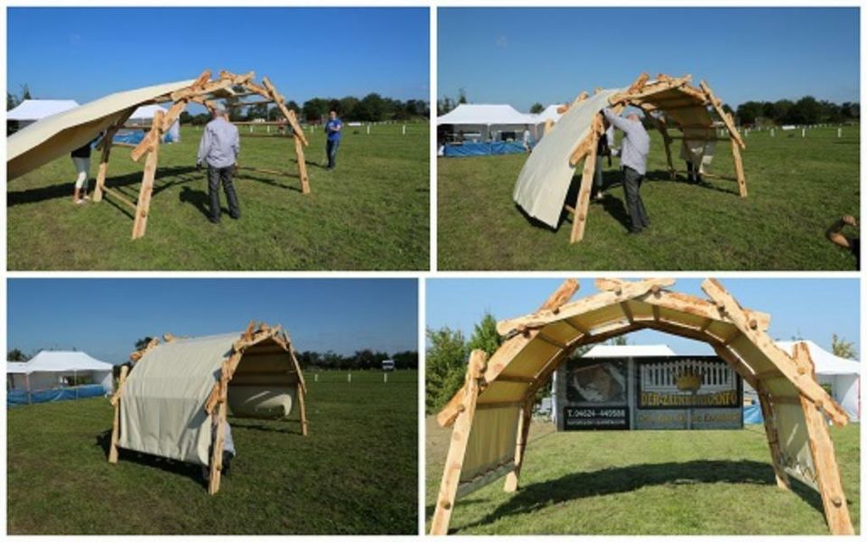 Flohmarktstand*Messestand*Verkaufsstand*Der-Königsbogen in Kropp