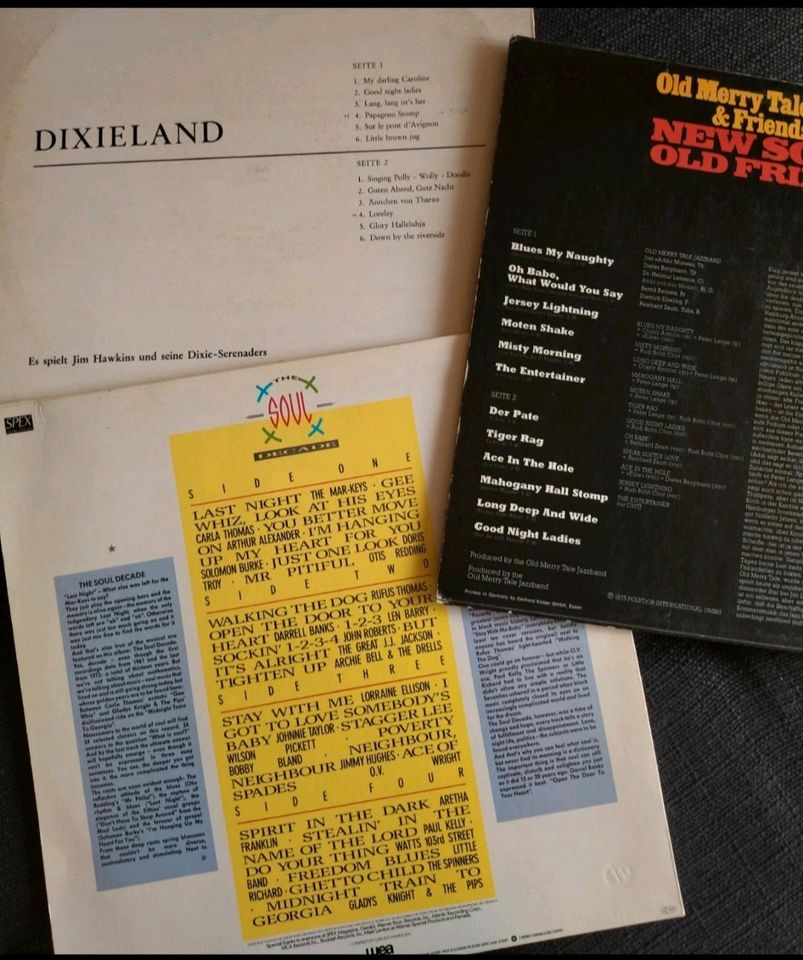 LPs Soul Doppel LP, Jazz Dixieland, Old Merry Tale Jazzband 1975 in Schlüchtern