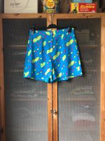 Yaiza Vintage Shorts Chiffon Obstmotiv Bunt Türkis Duisburg - Duisburg-Mitte Vorschau