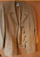 Beigefarbener Blazer in Wildleder Wandsbek - Hamburg Sasel Vorschau