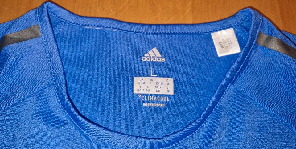 Adidas Sportshirt Gr.164 Climacool in Wismar