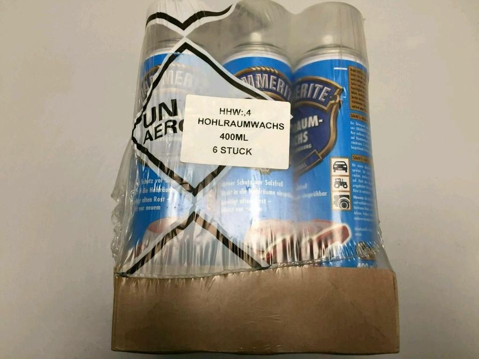 6x400ml Hammerite Hohlraumschutzwachs Waxoyl Hohlraumversiegelung in Frankfurt am Main