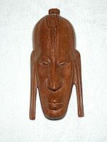 ANTIK Afrika Massai Maske Rosenholz Handarbeit Wandmaske Niedersachsen - Bad Pyrmont Vorschau