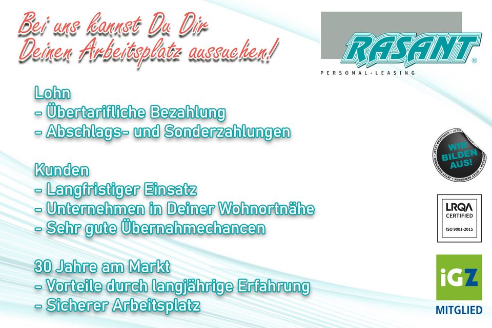 *OL* Wir suchen einen Fachlageristen (m/w/d) in Wardenburg! 15,50€/h je nach Qualifikation und Berufserfahrung! in Wardenburg