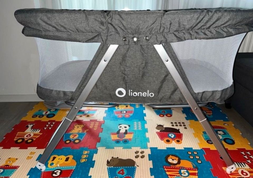 Beistellbett  lionelo 3in1 Vera Grey in Frechen