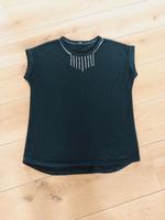 Shirt schwarz mit Perlen silber Gr.L Only Niedersachsen - Spelle Vorschau