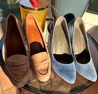 Marc Cain pump’s  Gr. 38  Marccain Blau ,Beige Niedersachsen - Geestland Vorschau