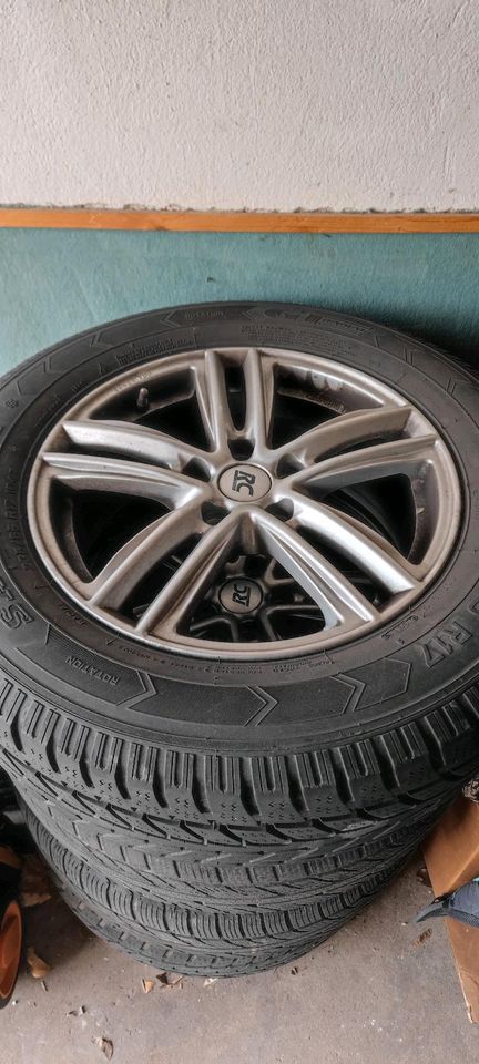 Alufelgen  7,0Jx17  235/65 R17 mit Reifendruck Sensoren in Tauberbischofsheim