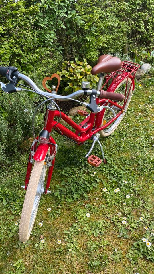 Kinderfahrrad City Bike 20 Zoll Elops 900 rot in Neckarsulm