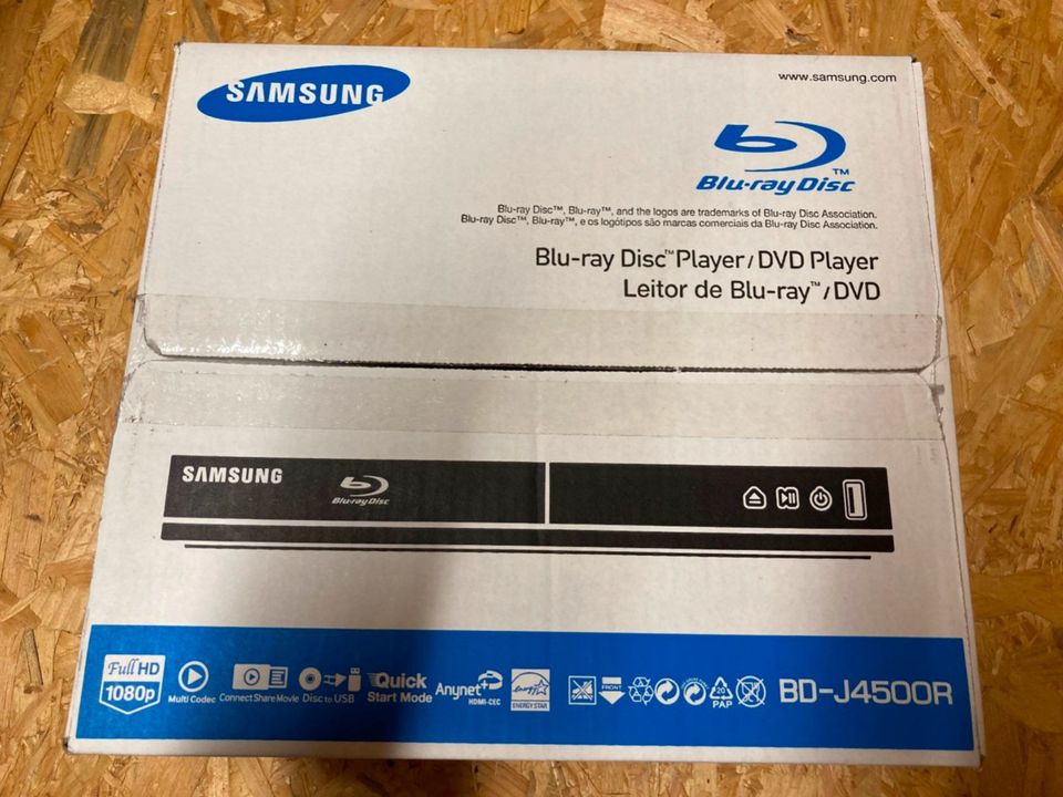 Blu-Ray Player Samsung BD-J4500R in Ellwangen (Jagst)