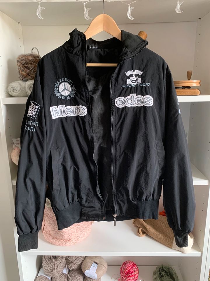 Mercedes Vintage Bomberjacke McLaren Racing Team Gr. m in Karlshuld