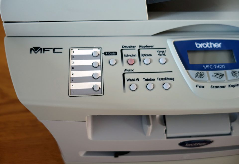Brother MFC 7420 Multifunktion Laserdrucker 4in1 s/w in Köln