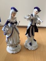 2 Porzellan Barockfiguren Mädchen und Geigenspieler 20 cm München - Trudering-Riem Vorschau