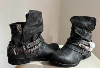 NEU Damen Boots Stiefel Gr.37 Anthrazit Silber Details Nordrhein-Westfalen - Witten Vorschau