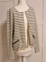 Sweat Blazer Vero Moda offwhite gestreift Gr. M Baden-Württemberg - Badenweiler Vorschau