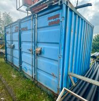 Gebrauchte Materialcontainer aus profilierten Stahlplatten Niedersachsen - Nordenham Vorschau
