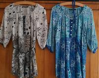 Wie NEU Bluse Gudrun SJÖDEN S Tunika M türkis taupe blau Blumen Nordrhein-Westfalen - Krefeld Vorschau