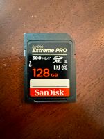 SanDisk Extreme Pro 128GB SDXC Speicherkarte 300MB/S München - Bogenhausen Vorschau