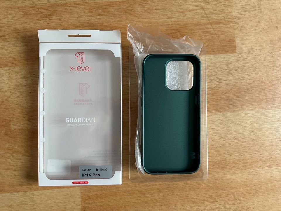 iPhone 14 Pro Hülle, Case X-Level Grün NEU in Hanau