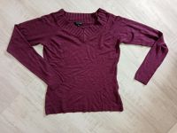 Pullover Feinstrick V-Ausschnitt Shirt lila Gr. M Amisu Dithmarschen - Wolmersdorf Vorschau