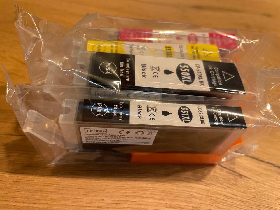 Kompatibel Canon PGI-550XL/CLI-551XL Druckerpatronen Multipack in Brennberg