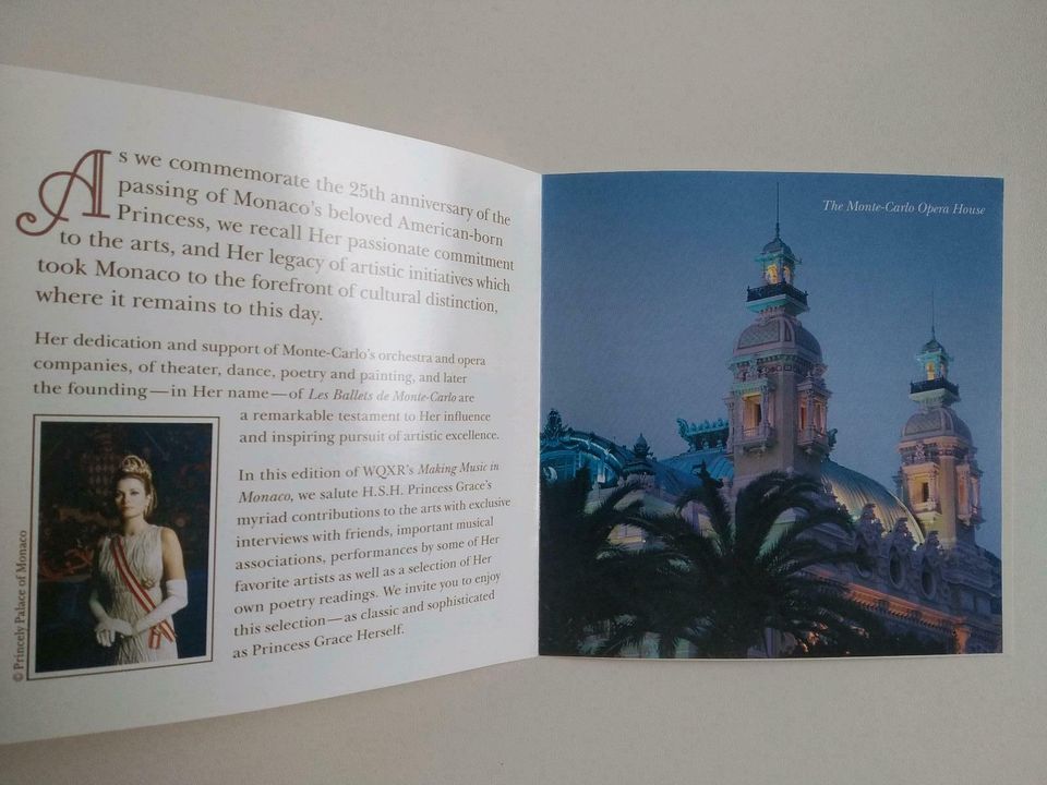 A Tribute to Princess Grace CD, AMusical Celebration, sehr sekten in Hamburg