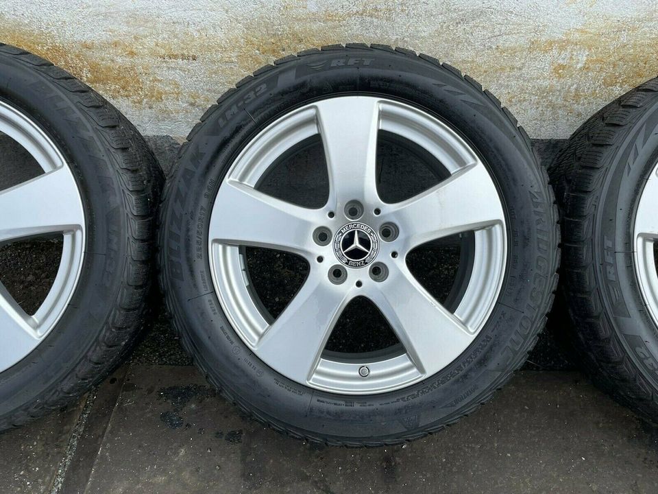 Mercedes C Klasse W205 S205 17 Zoll Winter DOT17 >8mm in Maintal