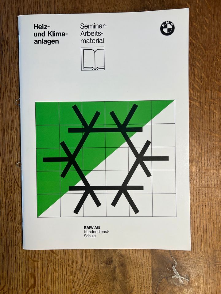 BMW-Seminarmappe / Heiz- und Klimaanlagen / E38 E39 E53 E46 E90 in München
