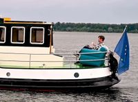 Wohnboot Hausboot Wohnschiff Barge Rietak Boot Schiff Brandenburg - Werder (Havel) Vorschau