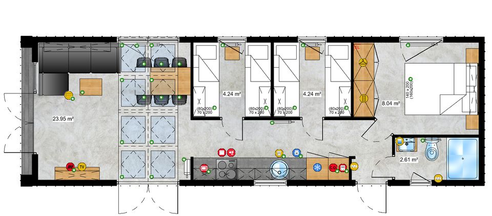 Mobilheim / Modulhaus / Tinyhaus Neu Winterfest Lark G-Spot KfW40 GeG konform in Berlin