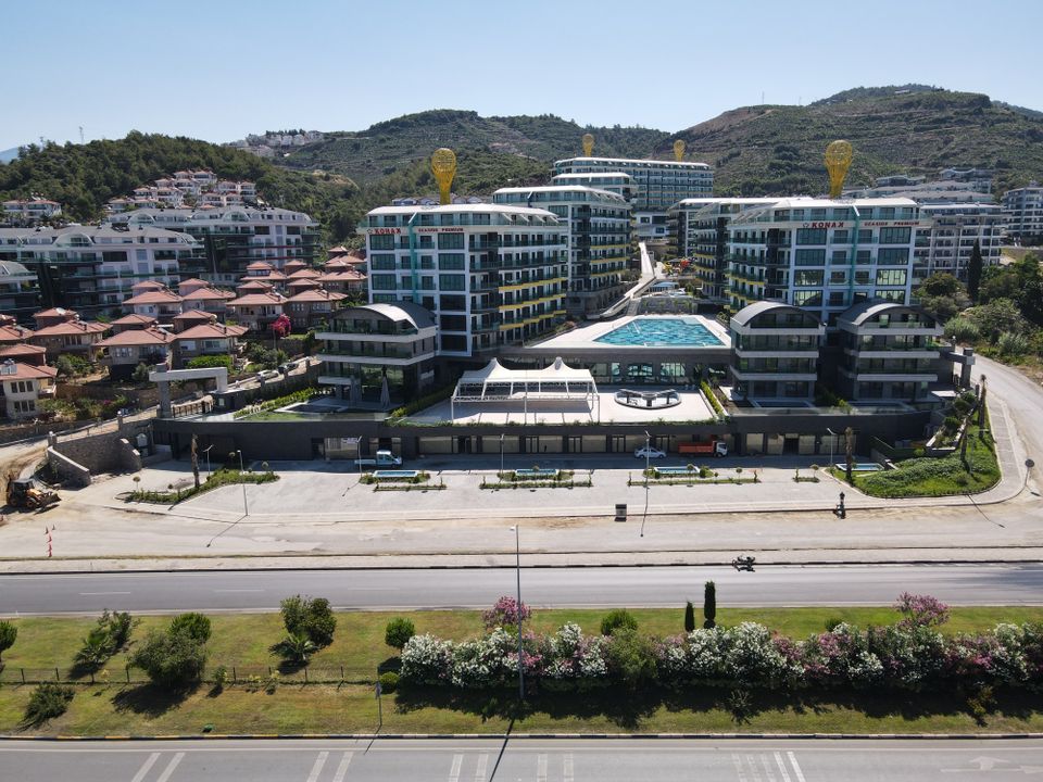 Luxus 3-Zimmer-Wohnung am Meer mit Blick auf die Berge, echte Infrastruktur eines 5-Sterne-Hotels in Mügeln