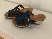 Blaue Sommerschuhe mit Riemchen Rheinland-Pfalz - Zell (Mosel) Vorschau