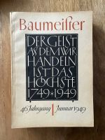 Baumeister Zeitschrift für Architektur / Jahrgang 1949 komplett München - Maxvorstadt Vorschau