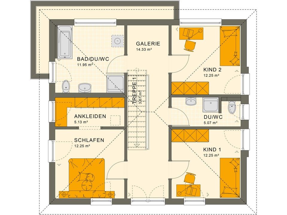 Stadtvilla im Grünen - mit Living Haus Ihren Traum vom Eigenheim verwirklichen in Auw bei Prüm