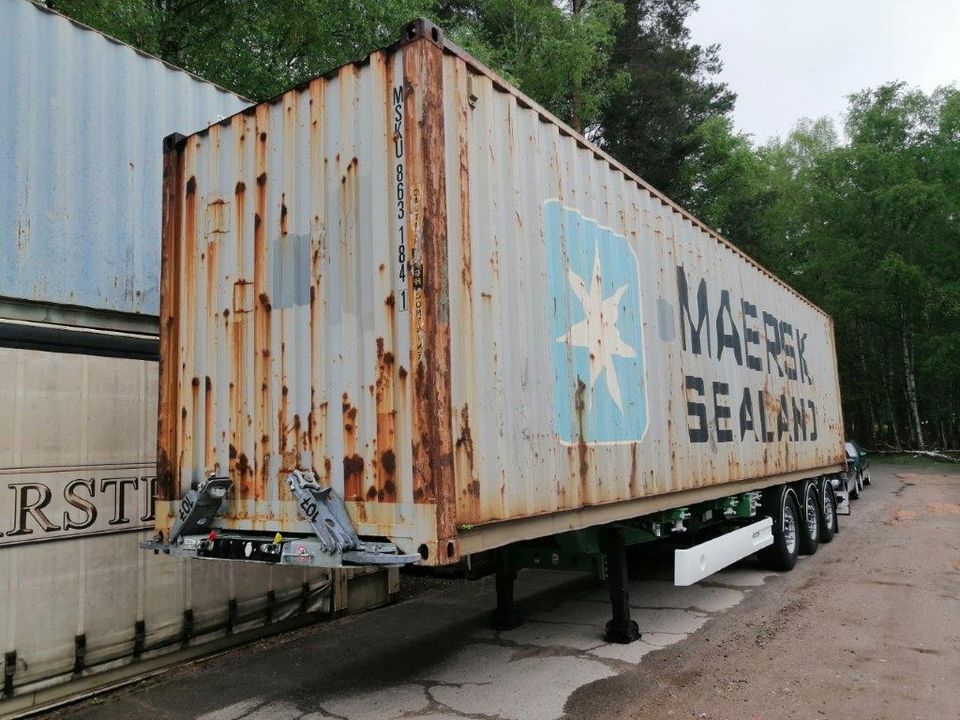 1x 40 Fuß Lagercontainer | wind- und wasserfest in Walsrode