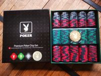 300-er Premium Poker Chipset mit goldfarbenem Bunny-Dealer-Button Nordrhein-Westfalen - Hagen Vorschau