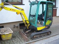 Vermiete Minibagger Yanmar SV17  Tagesmiete 109,00€ Sachsen - Gaußig Vorschau