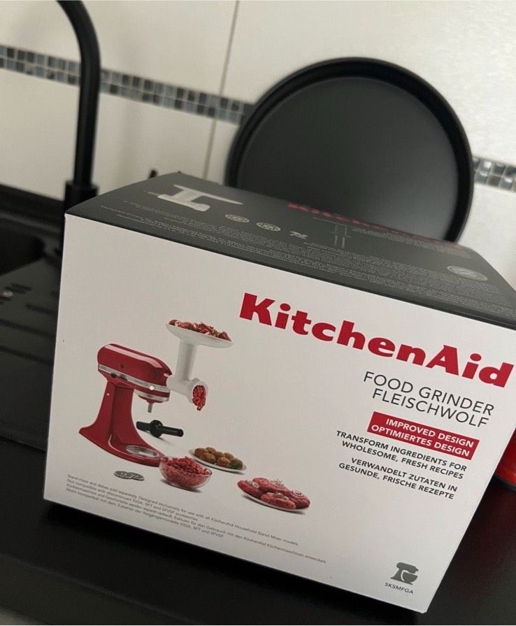 KitchenAid Zubehör- NEU Fleischwolf in Niestetal