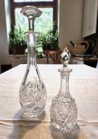 Zwei kleine Karaffen Kristallglas mit Schliff Dresden - Äußere Neustadt Vorschau