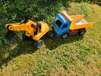 Sandkasten Spielzeug GIGA TRUCKS Aufsitz-Fahrzeuge Bayern - Illertissen Vorschau