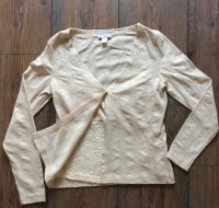 Heine Damen Pulli Shirt 2in1 Spitze beige Gr. 38 40 Top! Niedersachsen - Delmenhorst Vorschau